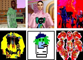 gallery of different metaverse avatars